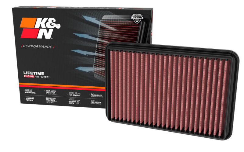 K&N Engineering 33-5115 K&N 21-23 RAM 1500 6.2L V8 Replacement Air Filter
