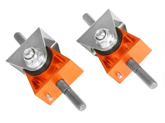 aFe 450-401007-N Control PFADT Series Engine Mount Set; Chevrolet Corvette (C5/C6) 97-13 Orange