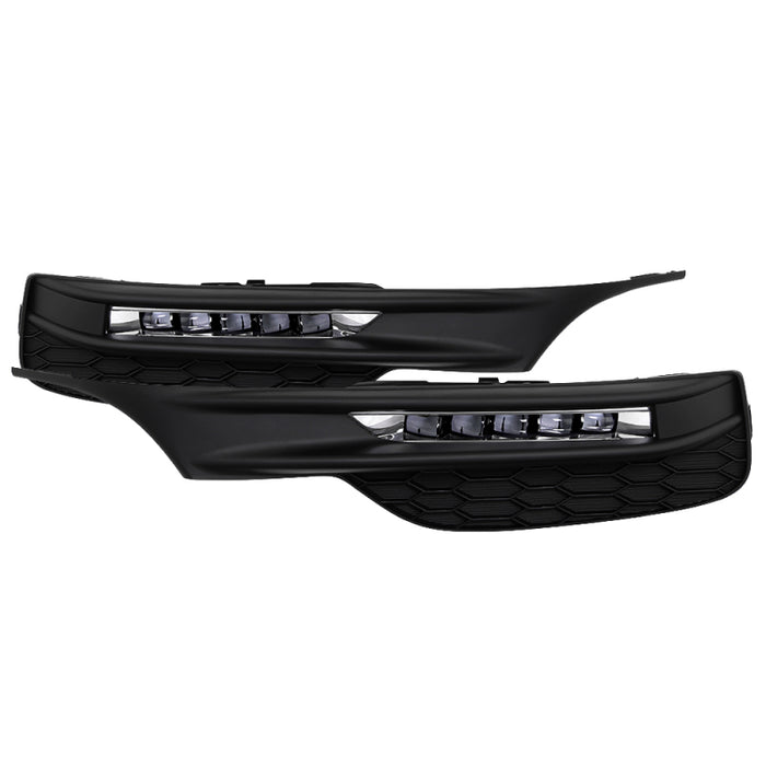 SPYDER 5083050 Spyder Honda Accord Sedan 2016-2017 OEM LED Fog Lights W/Switch- Clear FL-HA2016-4D-LED-C