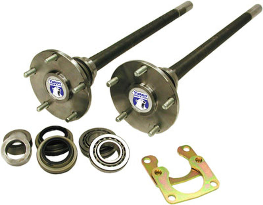 Yukon Gear & Axle YA FBRONCO-2-28 Yukon Gear 1541H Alloy Rear Axle Kit For Ford 9in Bronco From 66-75 w/ 28 Splines
