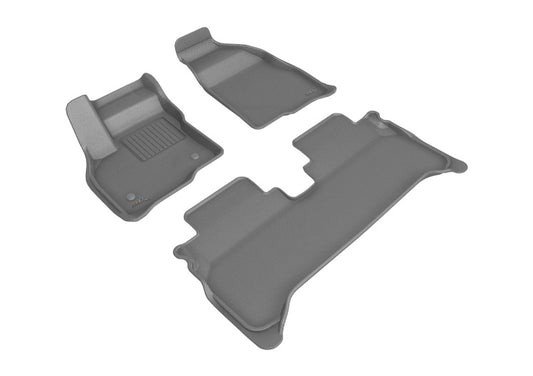 3D MAXpider L1CH09701501 Chevrolet Bolt EUV 2022-2022 Kagu Gray Row 1 Row 2