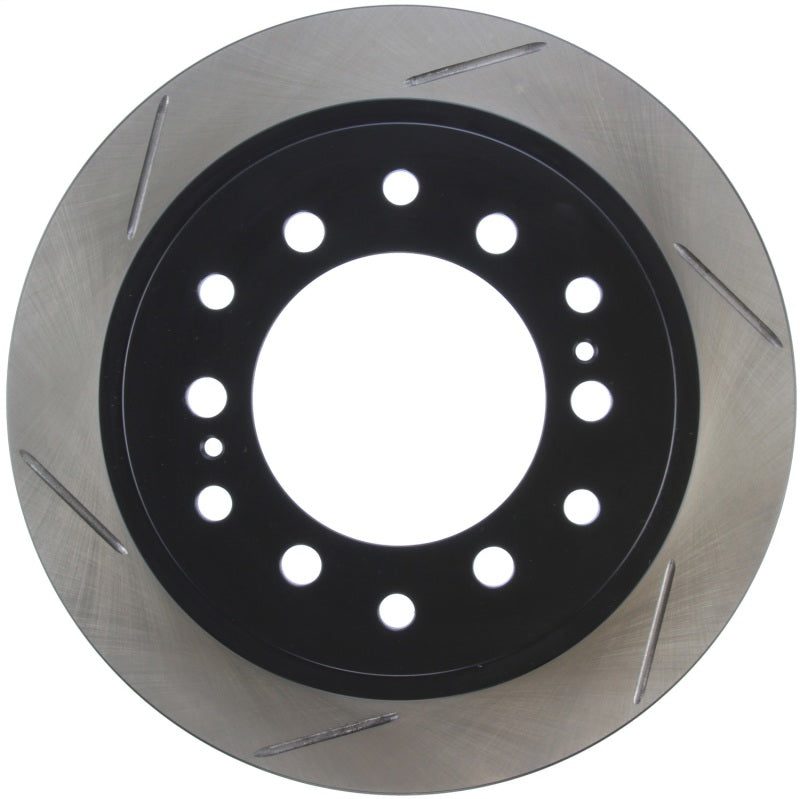 Stoptech 126.44128SR StopTech Power Slot 01-07 Toyota Sequoia/03-09 4 Runner / 03-09 Lexus GX470 Slotted Right Rr Rotor