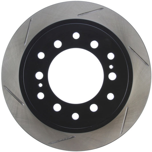 Stoptech 126.44128SR StopTech Power Slot 01-07 Toyota Sequoia/03-09 4 Runner / 03-09 Lexus GX470 Slotted Right Rr Rotor