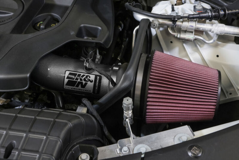 K&N Engineering 77-1587KC K&N 22-24 Jeep Grand Cherokee L/WL 3.6L V6 Performance Air Intake System