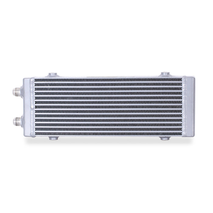 Mishimoto MMOC-DP-MSL Universal Medium Bar and Plate Dual Pass Silver Oil Cooler