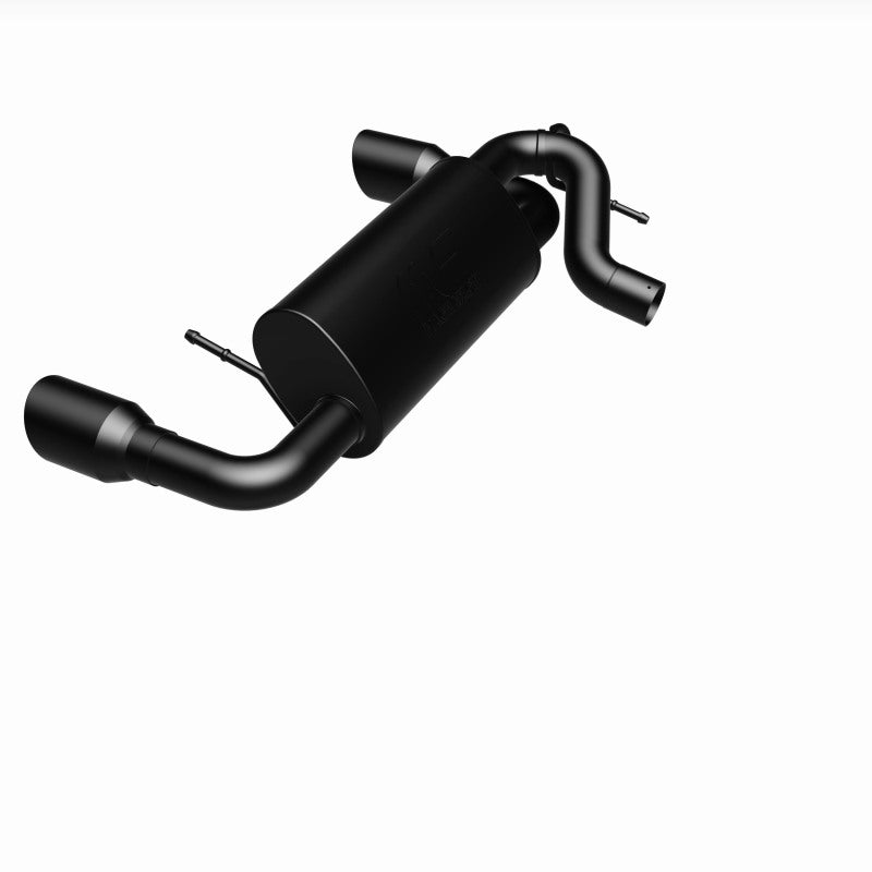 Magnaflow 19555 MagnaFlow 2021 Ford Bronco 2.3L I-4 Axle-Back Exhaust w/ Dual Split Rear Style Exit- Black Tips
