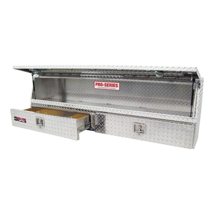 Westin 80-TBS200-96D-BD /Brute Contractor TopSider 96in w/ Drawers & Doors - Aluminum