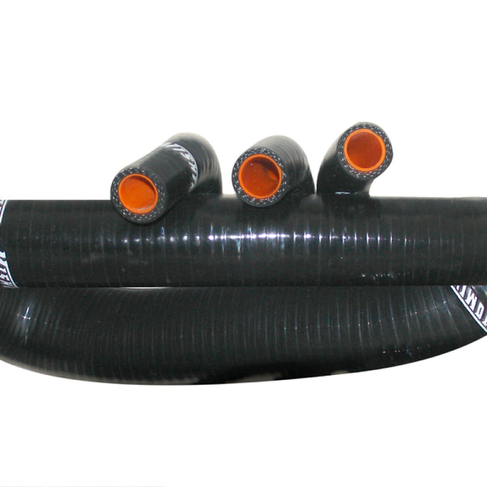 Mishimoto MMHOSE-MUS-86BK 86-93 Ford Mustang Black Silicone Hose Kit