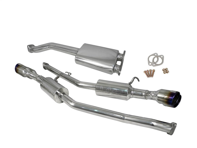 Injen SES1386TT 10-13 Hyundai Genesis Coupe 2.0L(t) 4cyl SS Exhaust w/ 76mm Y-Pipe Resonator/Molded SS Flanges