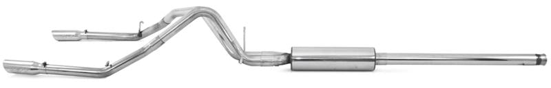 MBRP S5084409 14 Chevy/GMC 1500 Silverado/Sierra 4.3L V6/5.3L V8 Dual Split Rear T409 3in Cat Back Exhaust