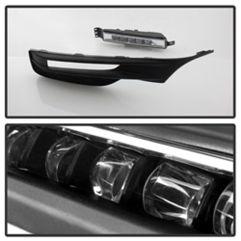SPYDER 5083050 Spyder Honda Accord Sedan 2016-2017 OEM LED Fog Lights W/Switch- Clear FL-HA2016-4D-LED-C