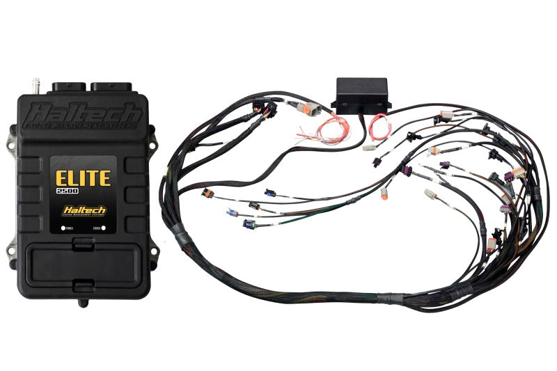 Haltech HT-151367 Elite 2500 Terminated Harness ECU Kit w/ EV6 Injector