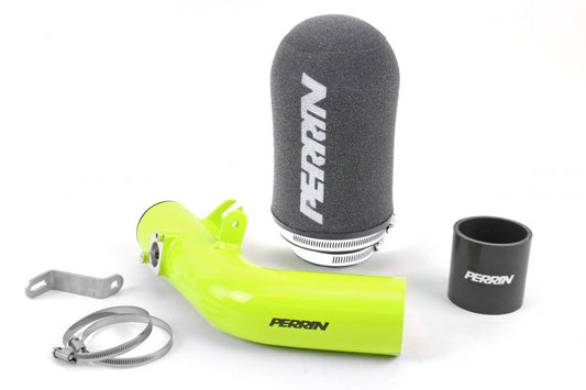 Perrin Performance PSP-INT-322NY PERRIN 08-14 Subaru WRX / 08-15 STI Cold-Air Intake - Neon Yellow