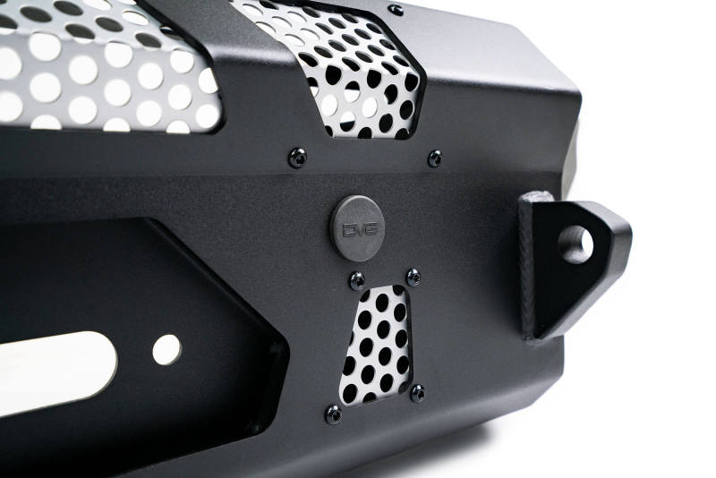 DV8 Offroad FBBR-01 2021+ Ford Bronco Front Bumper Winch Capable w/ Optional Bull Bar/Aux Light Opening