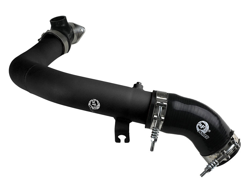 aFe 46-20378-B BladeRunner 2.5in Aluminium Hot Side Charge Pipe 15-20 Subaru WRX 2.0T - Black