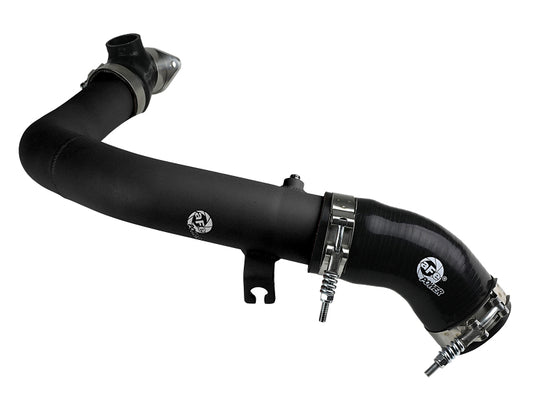 aFe 46-20378-B BladeRunner 2.5in Aluminium Hot Side Charge Pipe 15-20 Subaru WRX 2.0T - Black