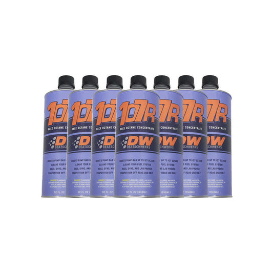 DeatschWerks 1-107R-CS 107R Race Octane Booster 32oz. Cans - Case of 8