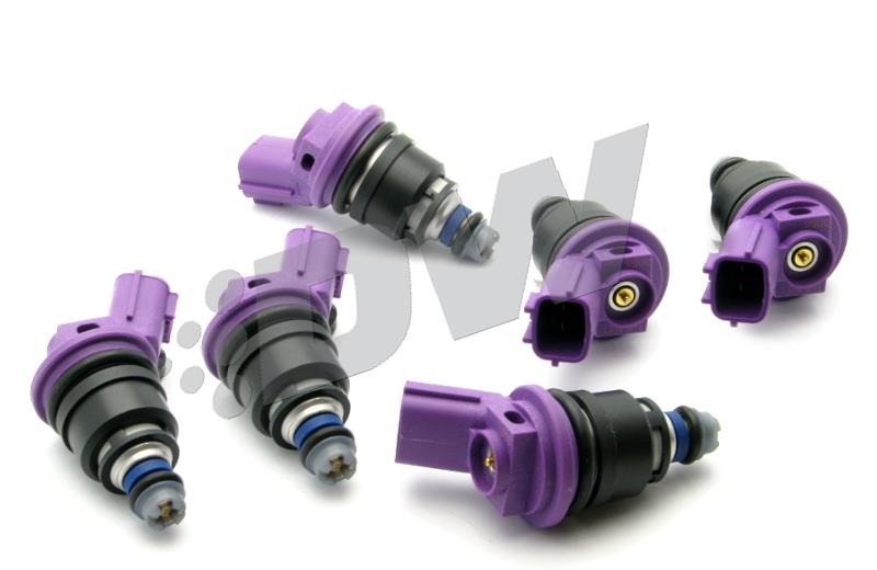 DeatschWerks 01J-00-0370-6 96-99 Nissan I30 VQ30 / RB25DET / Maxima VQ30de / 300zx 370cc Side Feed Injectors