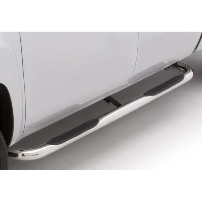 LUND 23266412 Lund 97-98 Ford F-150 SuperCab (3Dr) 4in. Oval Curved SS Nerf Bars - Polished