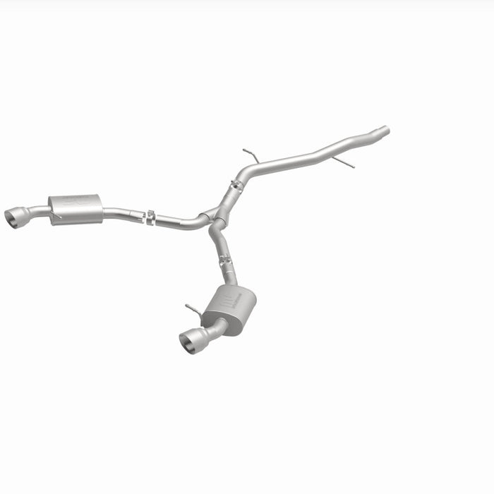 Magnaflow 19390 MagnaFlow 18-19 Audi A5 Dual Exit Polished Stainless CatBack Exhaust - 3in Main Piping Diameter