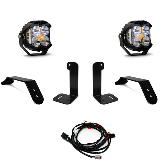 Baja Designs 447658 2018+ Jeep JL/JT Dual LP4 Auxiliary Light Kit