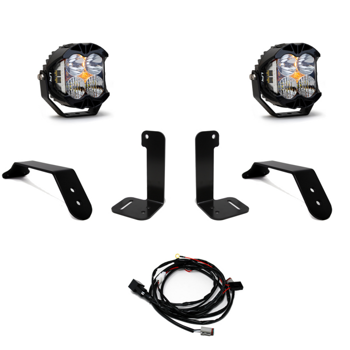 Baja Designs 447658 2018+ Jeep JL/JT Dual LP4 Auxiliary Light Kit