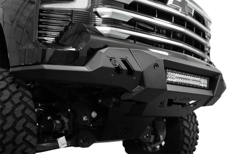 Addictive Desert Designs F140300010103 ADD 2022+ Chevrolet Silverado 1500 Black Label Front Bumper