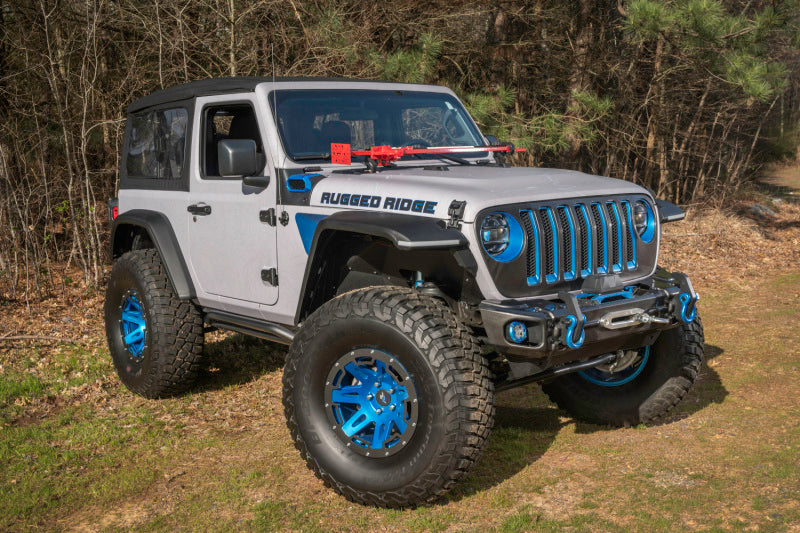 Rugged Ridge 11640.51 Max Terrain Fender Flare Set F & R 18-22 Jeep Wrangler JL