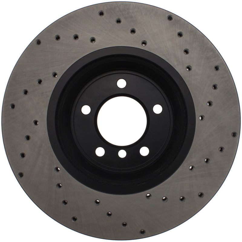Stoptech 128.34093R StopTech 07-10 BMW 335i Cross Drilled Right Front Rotor