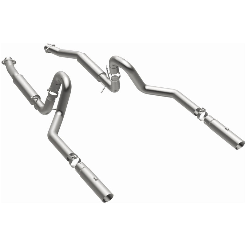 Magnaflow 16394 MagnaFlow 99-04 Mustang Mach 1 V8 4.6L Dual Split Rear Exit Stainless Cat-Back Performance Exhaust