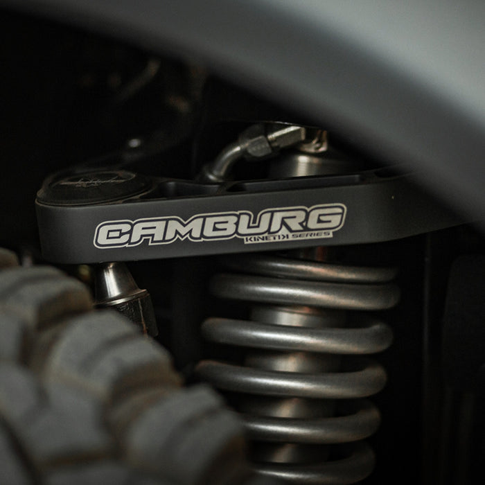 Camburg CAM-110214-GRY Ford Bronco 21-23 KINETIK V2 Performance Billet Uniball Upper Arms