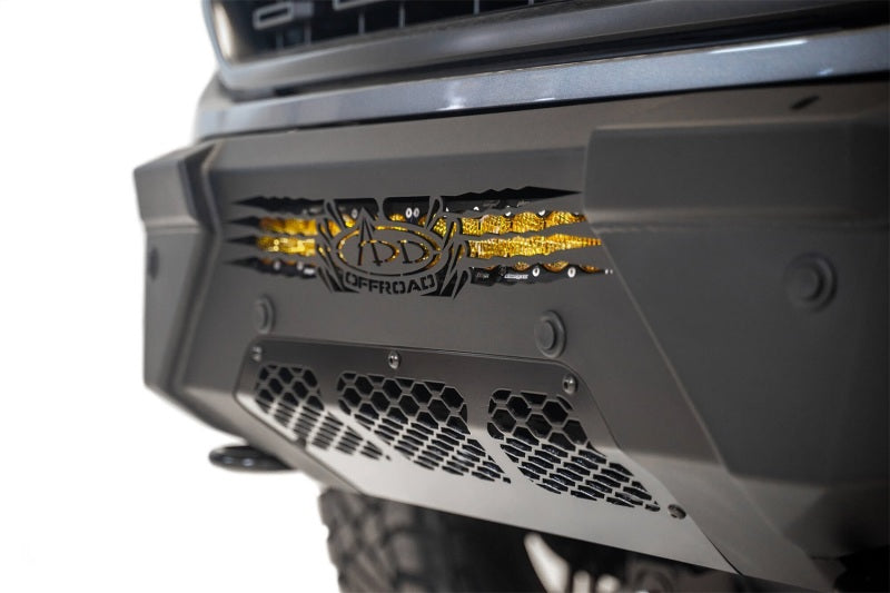 Addictive Desert Designs F197431040103 2021 Ford F-150 HoneyBadger Front Bumper w/ Top Hoop