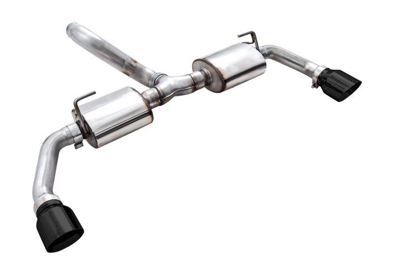 Awe Tuning AWE3015-33001 Jeep JL JLU Dual Exhaust Axleback Black Tips