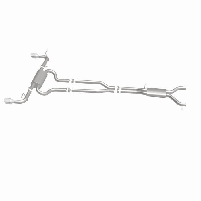 Magnaflow 15085 MagnaFlow 07 Audi Q7 V8 4.2L Dual Split Rear Exit Stainless Cat-Back Perf Exhaust
