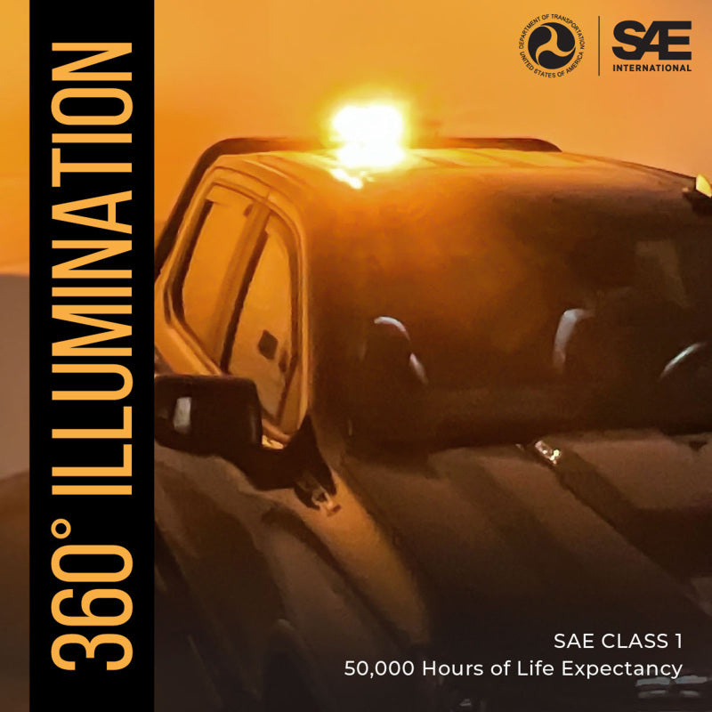 Putco 950124 24in Hornet Light Bar - (Amber) LED Stealth Rooftop Strobe Bar