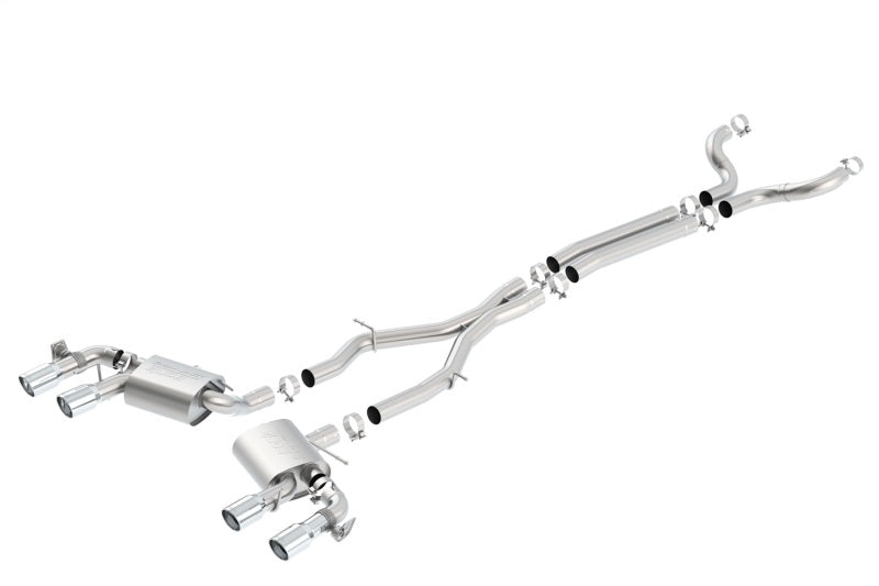 Borla 140726 2017+ Chevy Camaro ZL1 6.2L S-Type Catback Exhaust w/ Dual Split Rear Exit