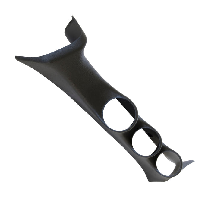 AutoMeter 17313 Autometer 08-10 Ford Super Duty 52mm Black Triple Pilillar