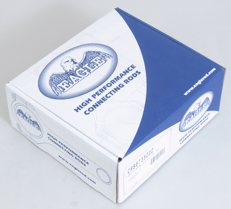 Eagle EAGCRS6735O3D Olds 4340 Forged H-Beam Rods 6.735in