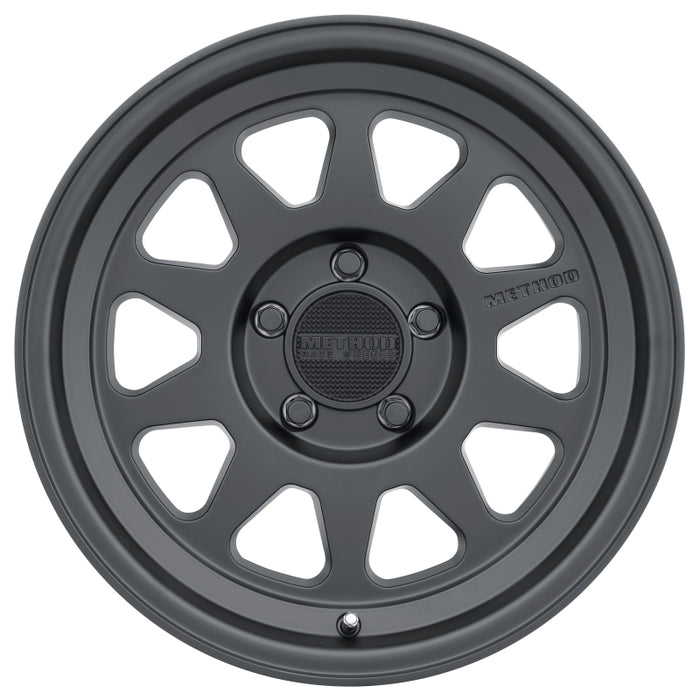 Method Wheels MR31689058518 Method MR316 18x9 +18mm Offset 5x150 110.5mm CB Matte Black Wheel