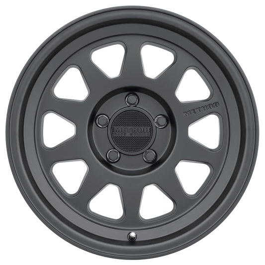 Method Wheels MR31678558500 Method MR316 17x8.5 0mm Offset 5x150 110.5mm CB Matte Black Wheel