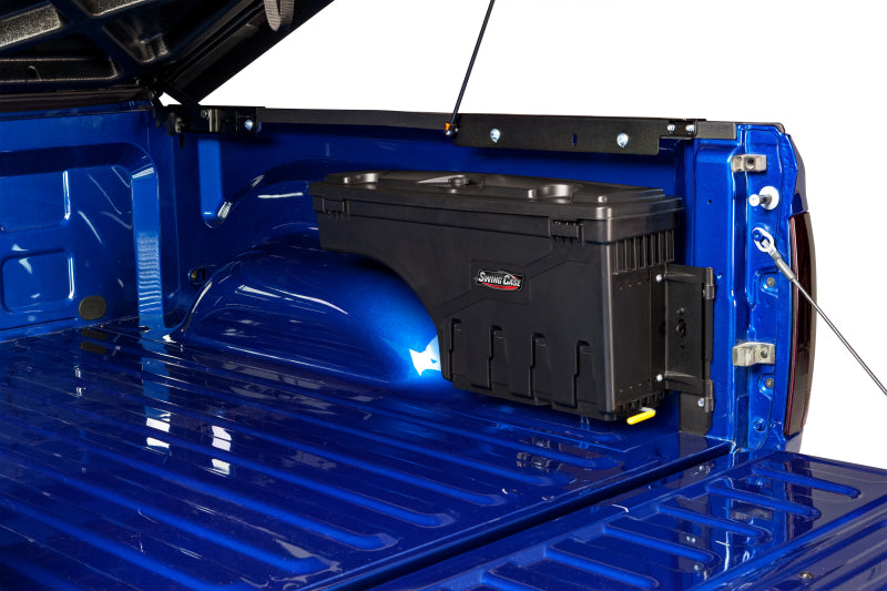 Undercover SC104D UnderCover 19-20 Chevy Silverado 1500 Drivers Side Swing Case - Black Smooth