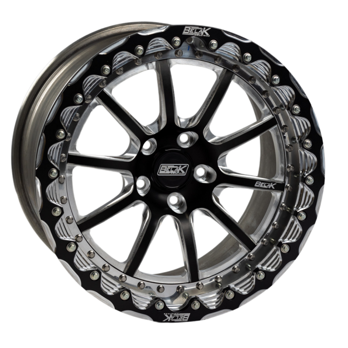 Belak Wheels 17115112S47BS-SBL Belak 17x11 / 7.25in BS / 5x112 BP / Low Pad / Series 4 Wheel - Single Beadlock