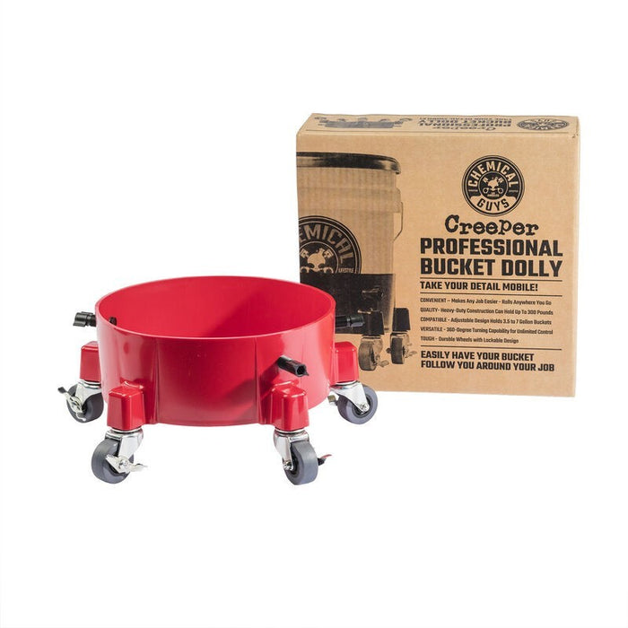 Chemical Guys ACC1001R Creeper Professional Bucket Dolly - Red (P1)