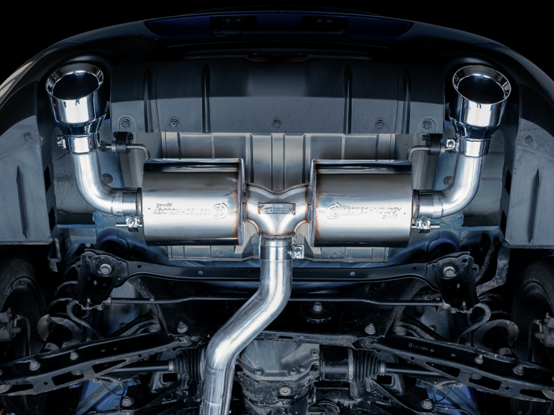 AWE Tuning 3015-32486 AWE Subaru BRZ/ Toyota GR86/ Toyota 86 Touring Edition Cat-Back Exhaust- Chrome Silver Tips