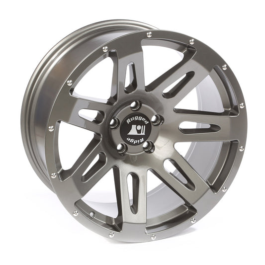 Rugged Ridge 15306.02 XHD Wheel Gun Metal 20in x 9 Inch JK/JL/JT