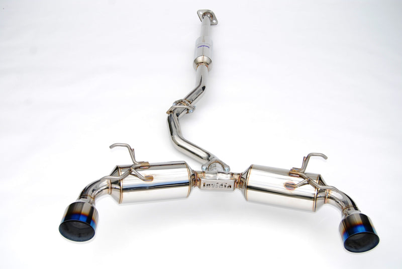 Invidia HS12SST6N21GT 12+ Subaru BRZ / Toyota 86 N2 60mm Single Layer Titanium Burnt Tips Cat-Back Exhaust