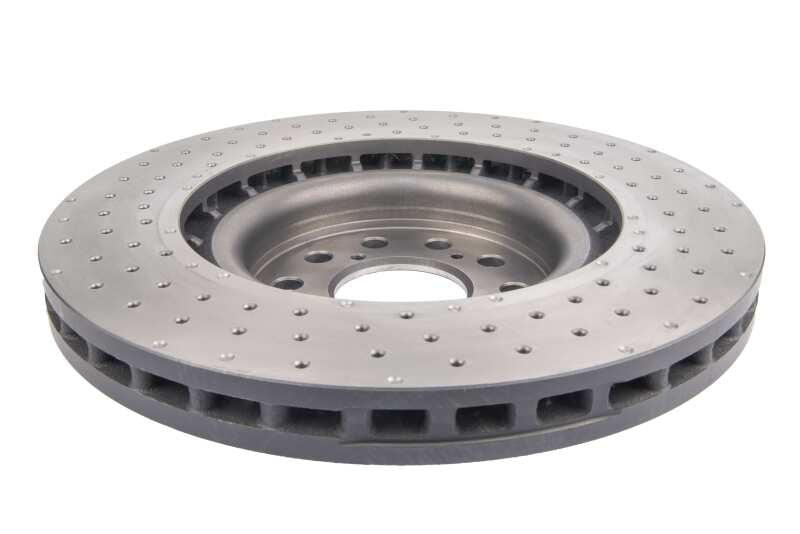 DBA DBA43700XD 17-20 Honda Civic Type R Hatch Front 4000 Series Cross Drilled Rotor