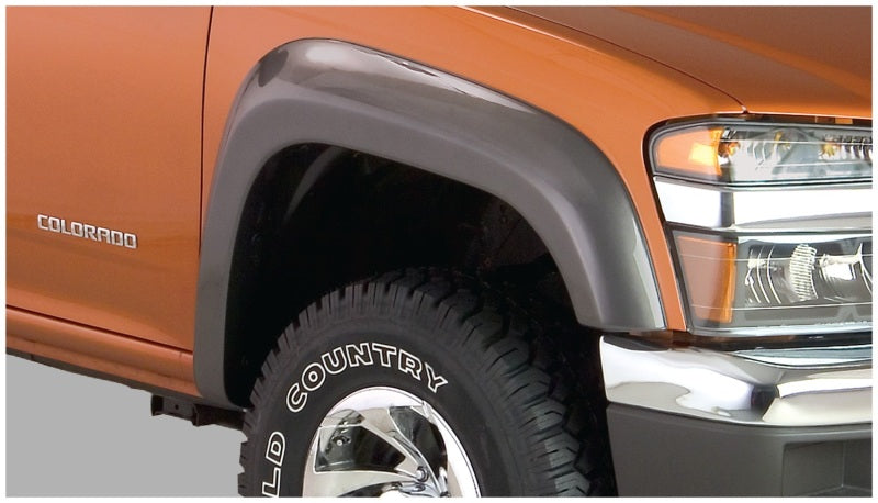 Bushwacker 41029-02 04-12 GMC Canyon Extend-A-Fender Style Flares 2pc - Black