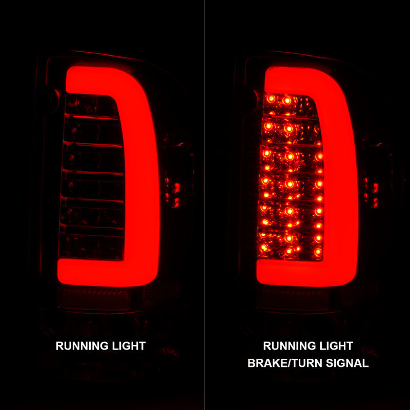 ANZO 311355 95-00 Toyota Tacoma LED Taillights Chrome Housing Clear Lens (Pair)