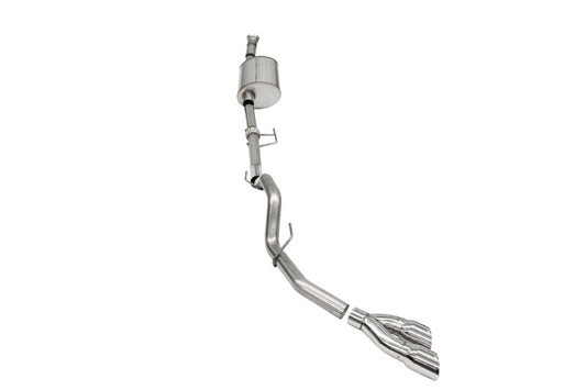 CORSA Performance 21166 Corsa 2021-2025 Ford F-150 SuperCab/6.5in Bed 3.5L V6 Sport Cat-Back Single Side Exit-Polished